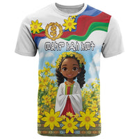 Happy Enkutatash Eritrea Personalized T Shirt Beautiful Girl Adey Abeba Flower - Wonder Print Shop