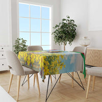 Happy Enkutatash Eritrea Personalized Tablecloth Beautiful Girl Adey Abeba Flower - Wonder Print Shop