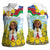 Happy Enkutatash Eritrea Personalized Women Sleeveless Polo Shirt Beautiful Girl Adey Abeba Flower - Wonder Print Shop