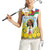 Happy Enkutatash Eritrea Personalized Women Sleeveless Polo Shirt Beautiful Girl Adey Abeba Flower - Wonder Print Shop
