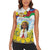 Happy Enkutatash Eritrea Personalized Women Sleeveless Polo Shirt Beautiful Girl Adey Abeba Flower - Wonder Print Shop