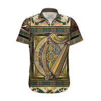 Ireland Shamrock Hawaiian Shirt Celtic Knot Traditional Irish Symbol - Wonder Print Shop