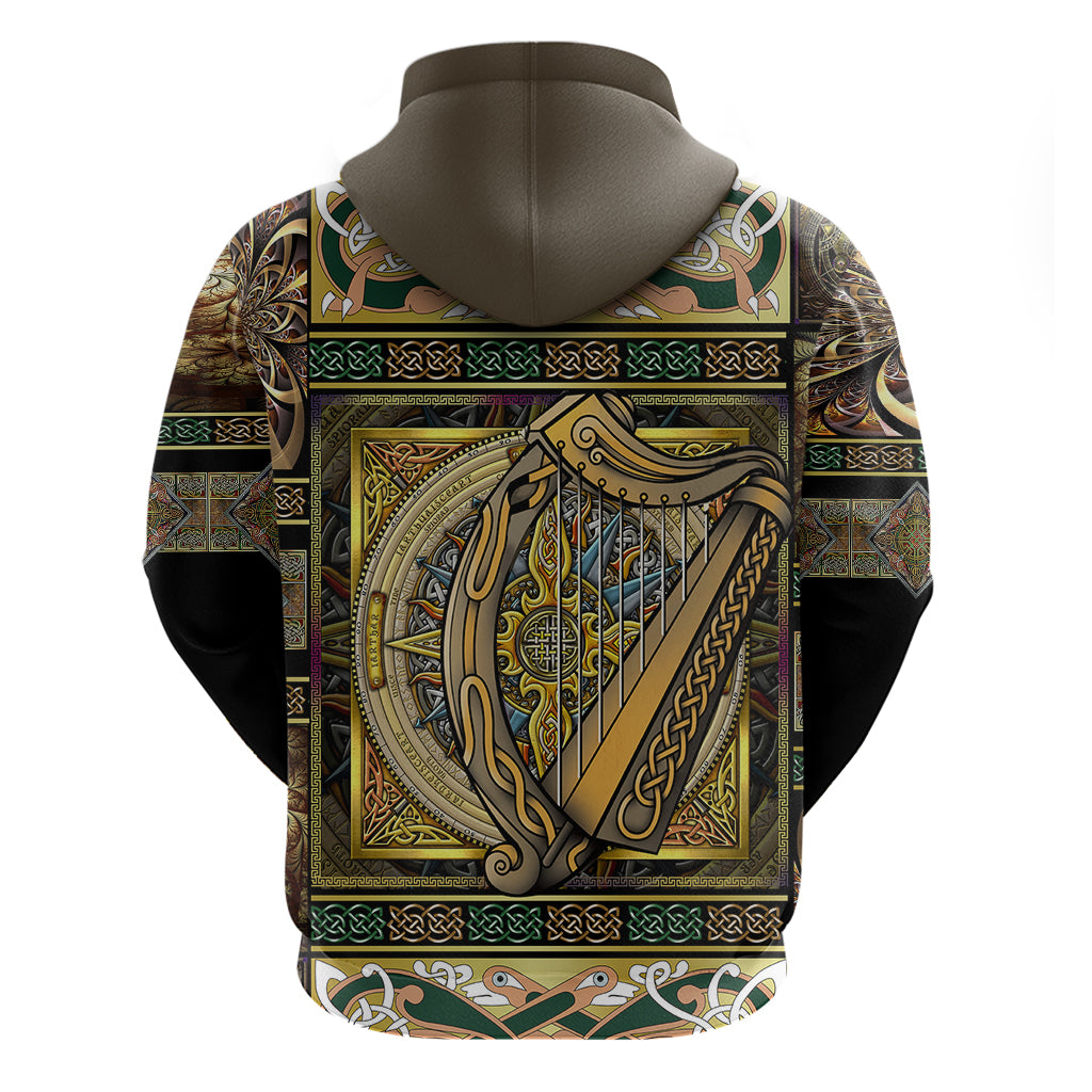 Ireland Shamrock Hoodie Celtic Knot Traditional Irish Symbol - Wonder Print Shop