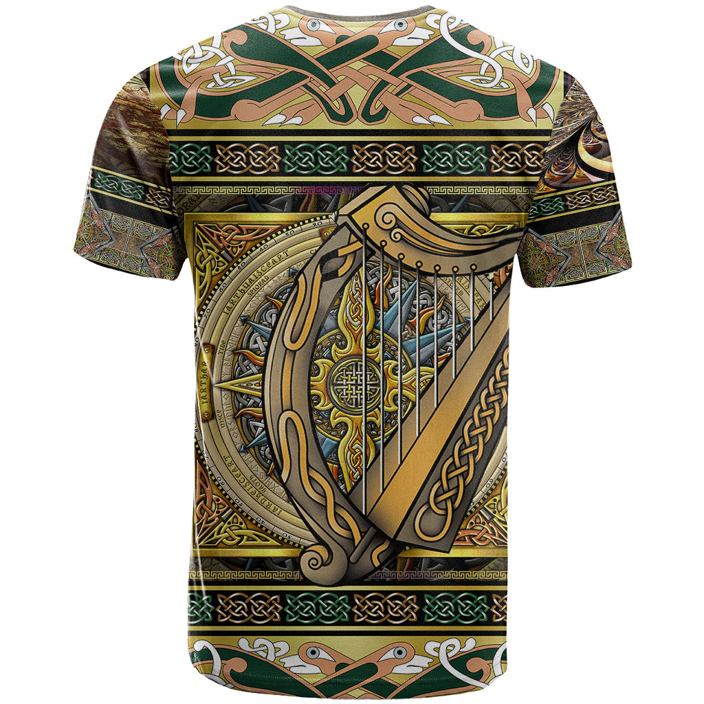 Ireland Shamrock T Shirt Celtic Knot Traditional Irish Symbol - Wonder Print Shop