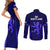 Scotland Rugby Couples Matching Short Sleeve Bodycon Dress and Long Sleeve Button Shirts Scottish Thistle World Cup 2023 LT9 - Wonder Print Shop