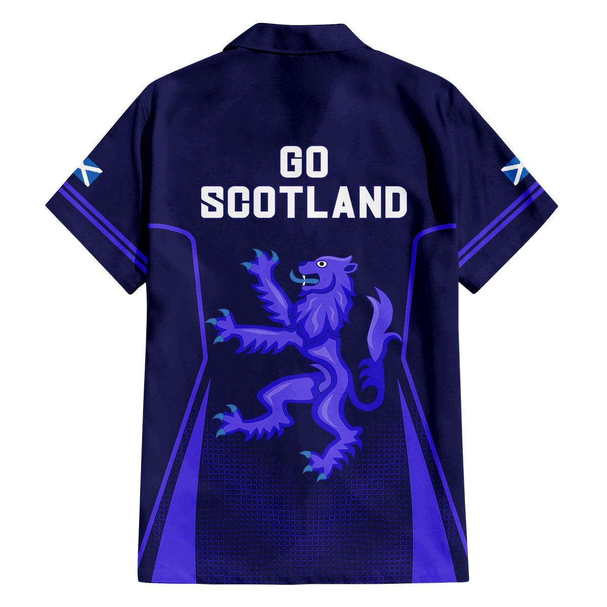 Scotland Rugby Family Matching Summer Maxi Dress and Hawaiian Shirt Scottish Thistle World Cup 2023 - Wonder Print Shop