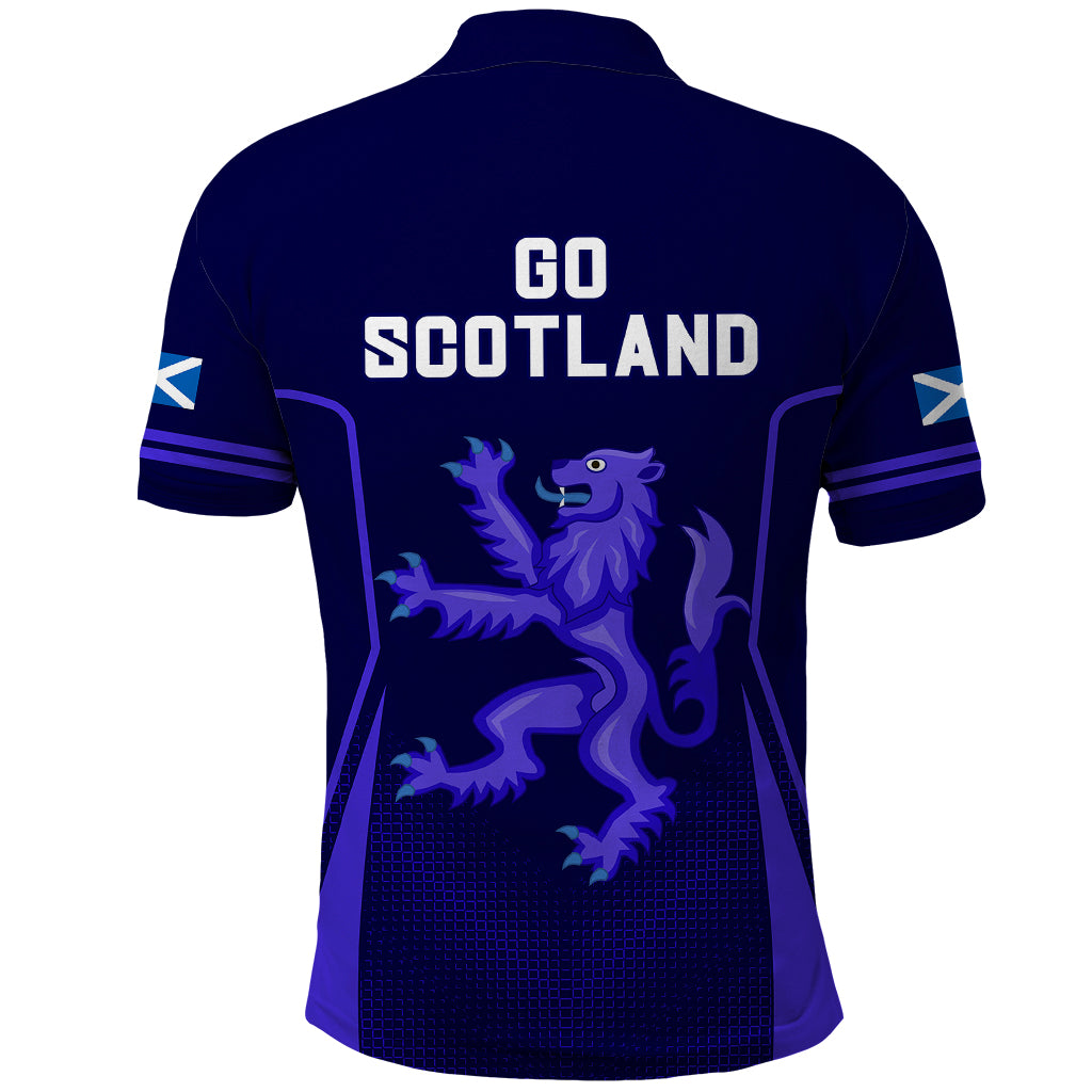 Scotland Rugby Polo Shirt Scottish Thistle World Cup 2023 - Wonder Print Shop