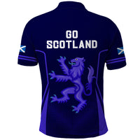 Scotland Rugby Polo Shirt Scottish Thistle World Cup 2023 - Wonder Print Shop