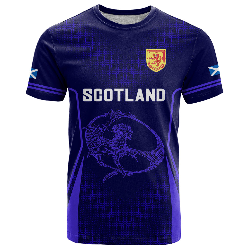 Scotland Rugby T Shirt Scottish Thistle World Cup 2023 - Wonder Print Shop