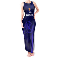 Scotland Rugby Tank Maxi Dress Scottish Thistle World Cup 2023 - Wonder Print Shop
