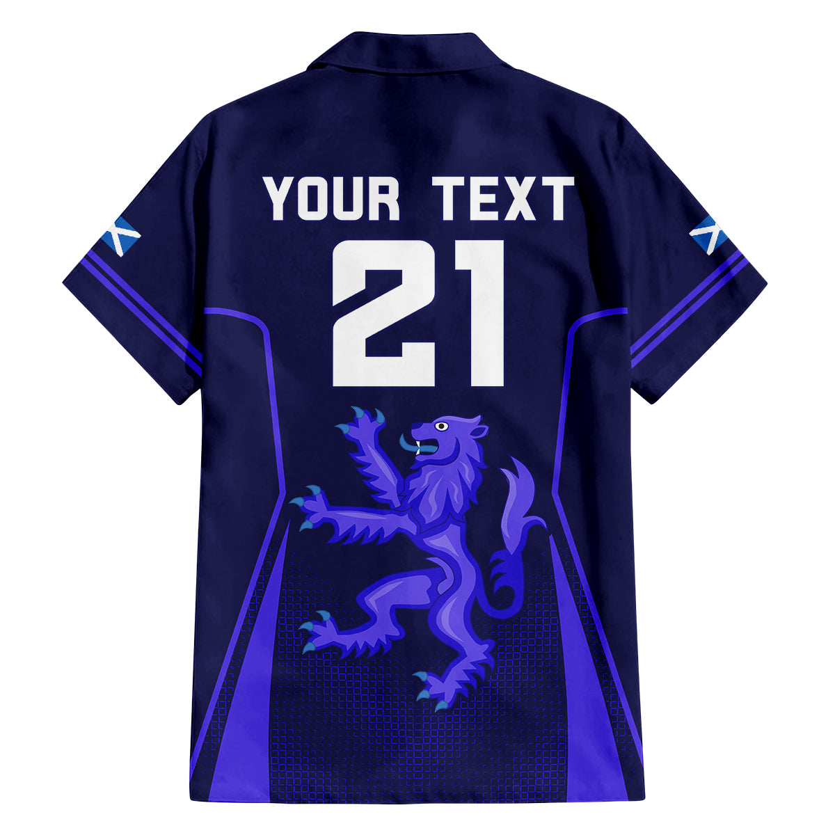 Custom Scotland Rugby Kid Hawaiian Shirt Scottish Thistle World Cup 2023 - Wonder Print Shop