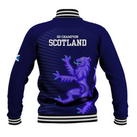 Scotland Rugby Baseball Jacket Go Scottish World Cup Sporty Style LT9 - Wonder Print Shop
