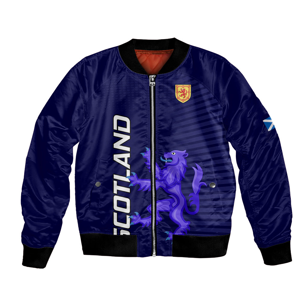 Scotland Rugby Bomber Jacket Go Scottish World Cup Sporty Style LT9 - Wonder Print Shop