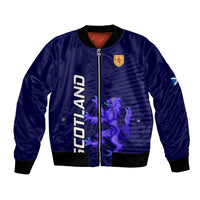 Scotland Rugby Bomber Jacket Go Scottish World Cup Sporty Style LT9 - Wonder Print Shop