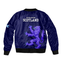 Scotland Rugby Bomber Jacket Go Scottish World Cup Sporty Style LT9 - Wonder Print Shop