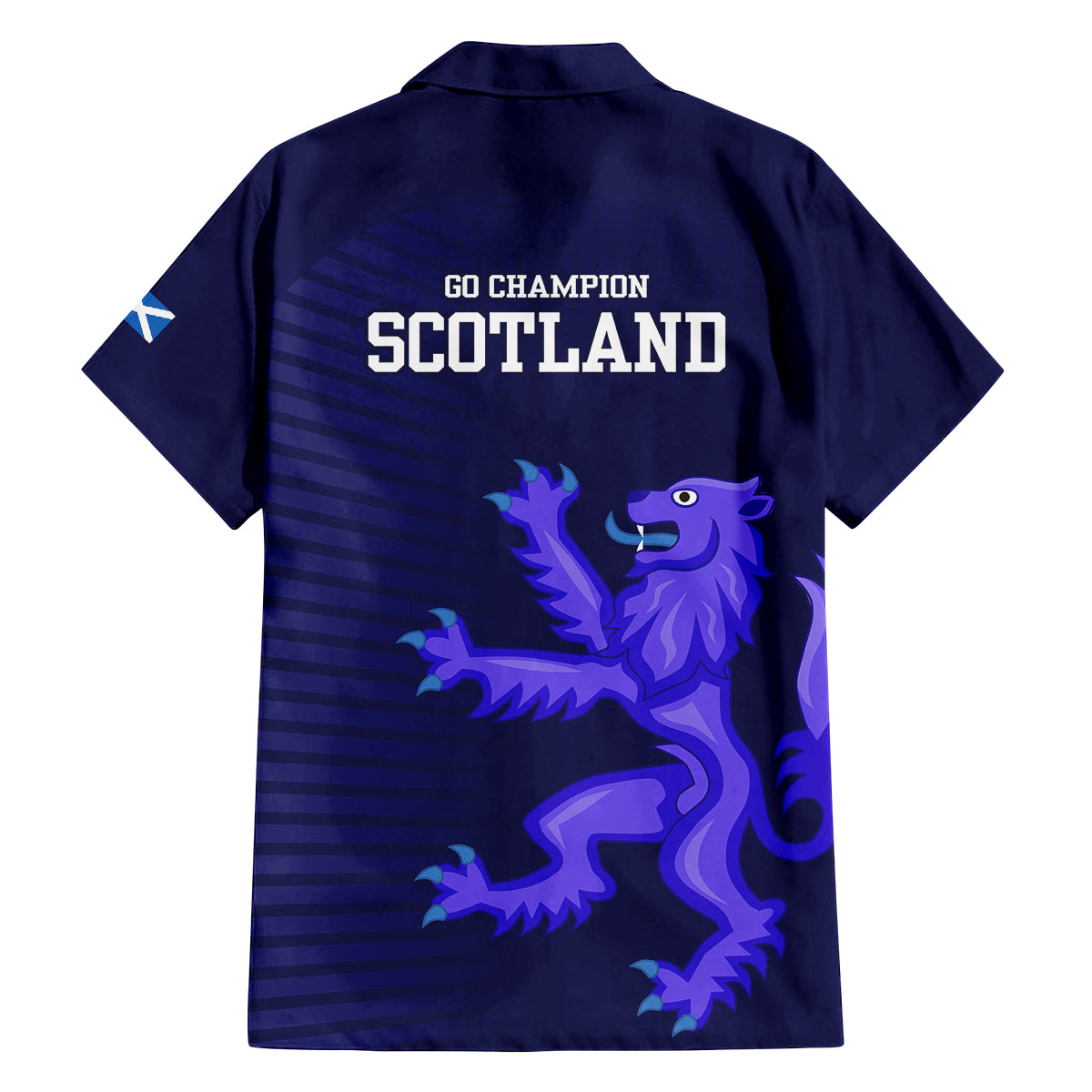 Scotland Rugby Family Matching Mermaid Dress and Hawaiian Shirt Go Scottish World Cup Sporty Style LT9 - Wonder Print Shop