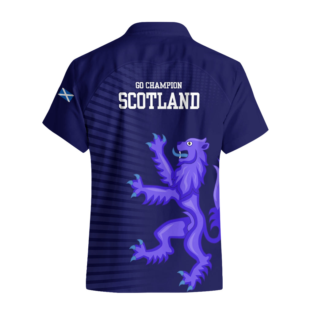 Scotland Rugby Hawaiian Shirt Go Scottish World Cup Sporty Style - Wonder Print Shop