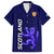 Scotland Rugby Kid Hawaiian Shirt Go Scottish World Cup Sporty Style - Wonder Print Shop