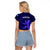 Scotland Rugby Raglan Cropped T Shirt Go Scottish World Cup Sporty Style - Wonder Print Shop