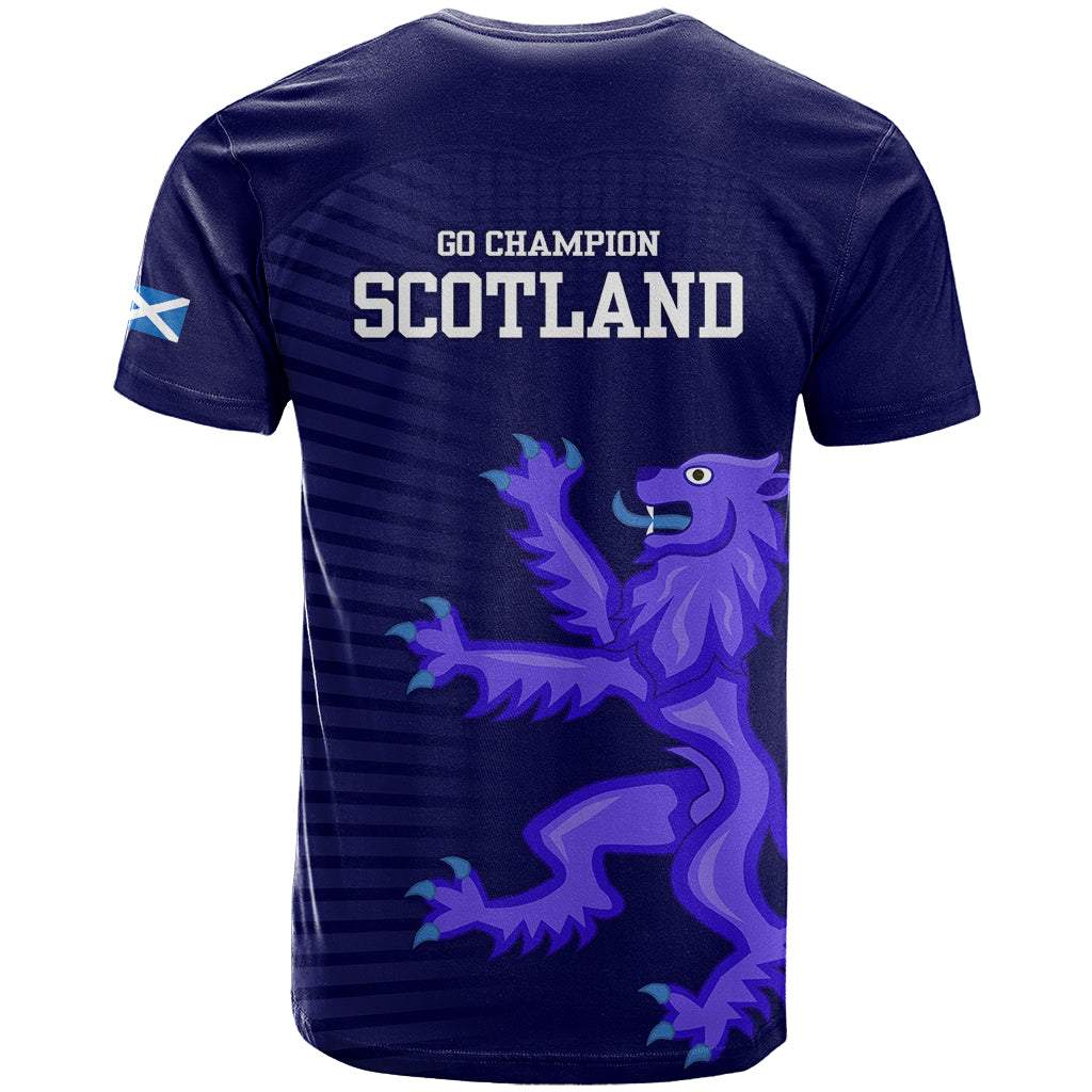 Scotland Rugby T Shirt Go Scottish World Cup Sporty Style - Wonder Print Shop