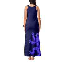 Scotland Rugby Tank Maxi Dress Go Scottish World Cup Sporty Style - Wonder Print Shop