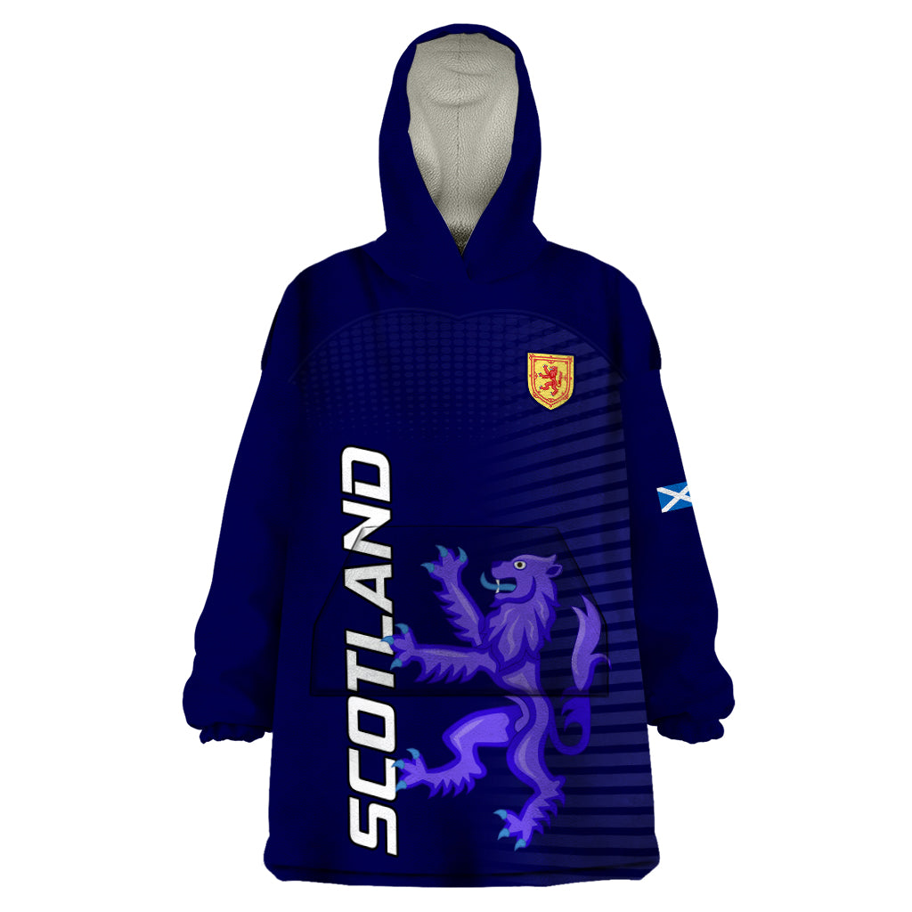 Scotland Rugby Wearable Blanket Hoodie Go Scottish World Cup Sporty Style - Wonder Print Shop