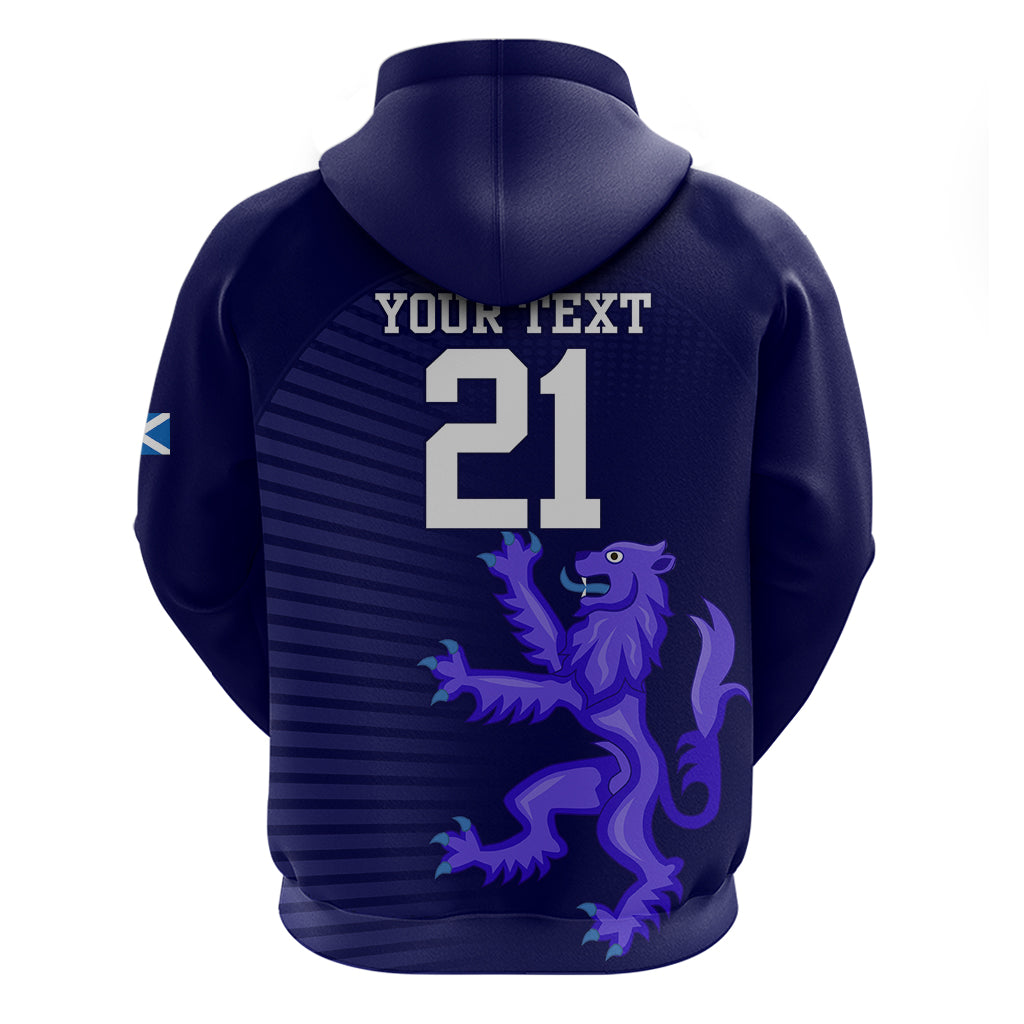 Custom Scotland Rugby Hoodie Go Scottish World Cup Sporty Style - Wonder Print Shop