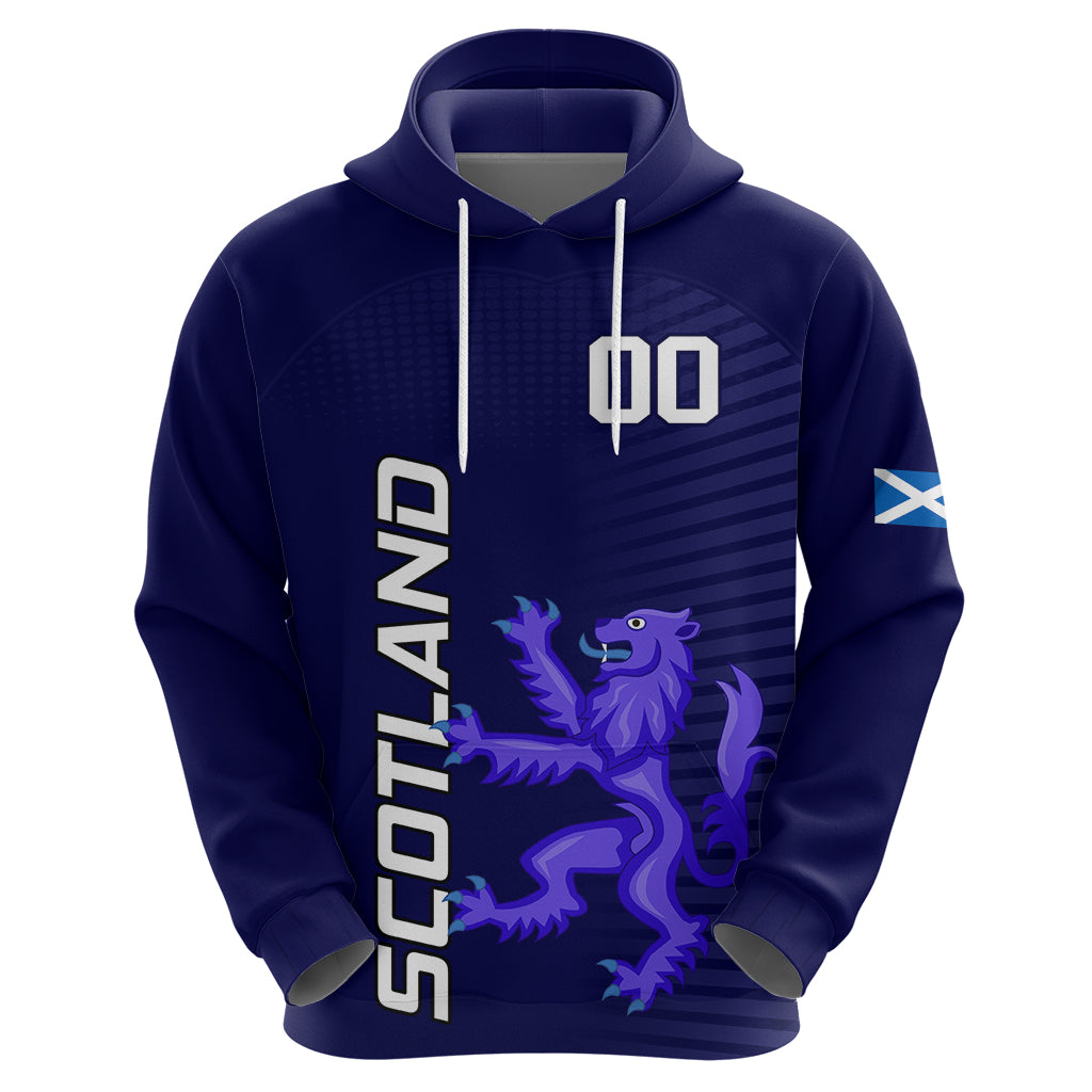 Custom Scotland Rugby Hoodie Go Scottish World Cup Sporty Style - Wonder Print Shop
