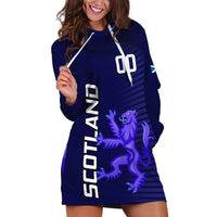 Custom Scotland Rugby Hoodie Dress Go Scottish World Cup Sporty Style - Wonder Print Shop