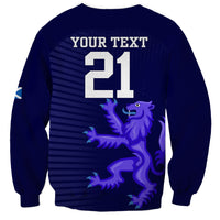 Custom Scotland Rugby Sweatshirt Go Scottish World Cup Sporty Style - Wonder Print Shop