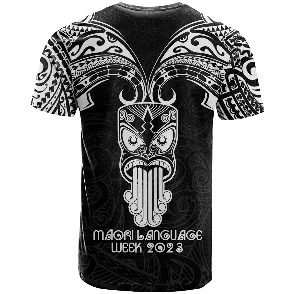 New Zealand Te Reo Maori T Shirt Kia Kaha Maori Language Week Black Style - Wonder Print Shop