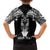 Personalised New Zealand Te Reo Maori Kid Hawaiian Shirt Kia Kaha Maori Language Week Black Style - Wonder Print Shop