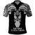 Personalised New Zealand Te Reo Maori Polo Shirt Kia Kaha Maori Language Week Black Style LT9