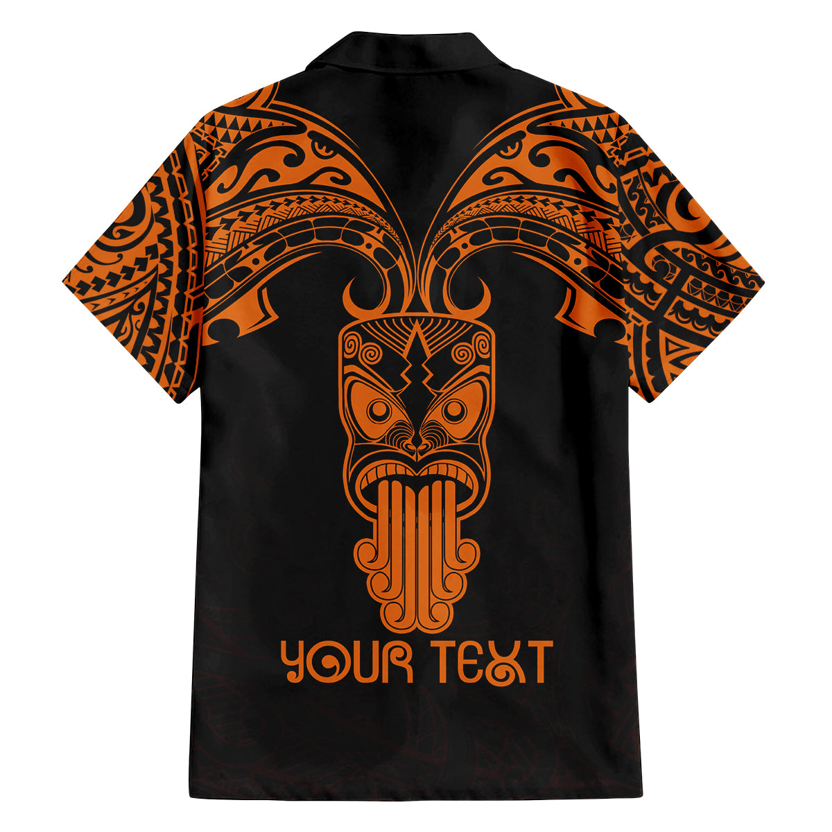 Personalised New Zealand Te Reo Maori Family Matching Long Sleeve Bodycon Dress and Hawaiian Shirt Kia Kaha Maori Language Week Gold Style LT9 - Wonder Print Shop