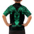 Personalised New Zealand Te Reo Maori Kid Hawaiian Shirt Kia Kaha Maori Language Week Green Style LT9