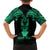 Personalised New Zealand Te Reo Maori Kid Hawaiian Shirt Kia Kaha Maori Language Week Green Style - Wonder Print Shop