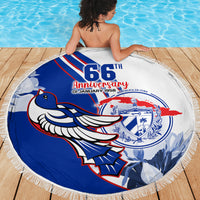 Cuba Triumph of the Revolution Personalized Beach Blanket Freedom And Liberty LT9 - Wonder Print Shop