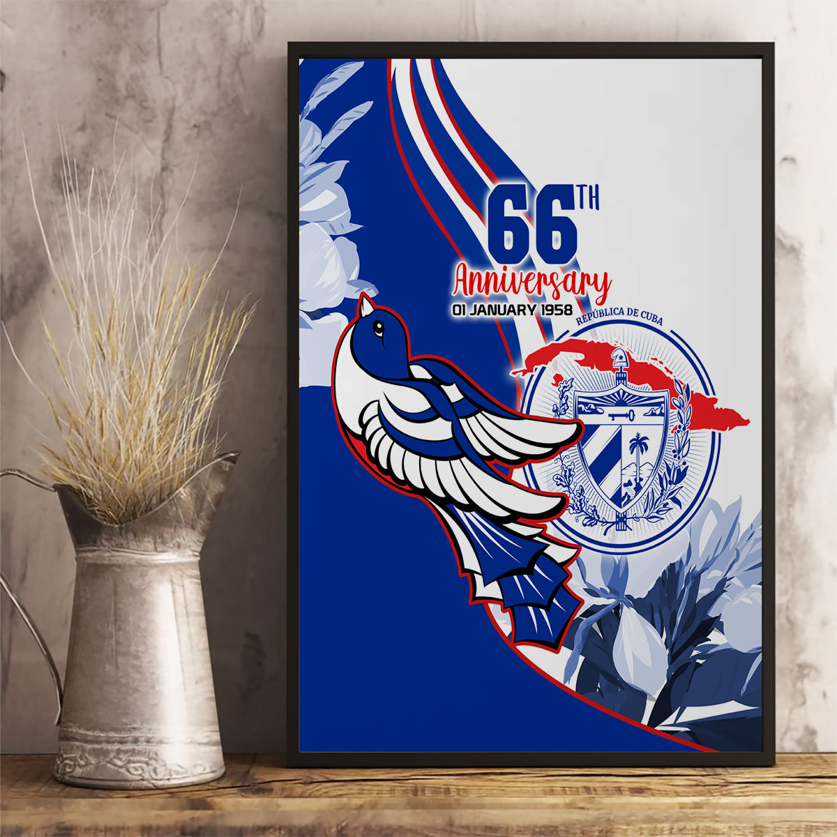 Cuba Triumph of the Revolution Personalized Canvas Wall Art Freedom And Liberty LT9 - Wonder Print Shop