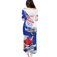 Cuba Triumph of the Revolution Personalized Family Matching Puletasi Dress and Hawaiian Shirt Freedom And Liberty - Wonder Print Shop