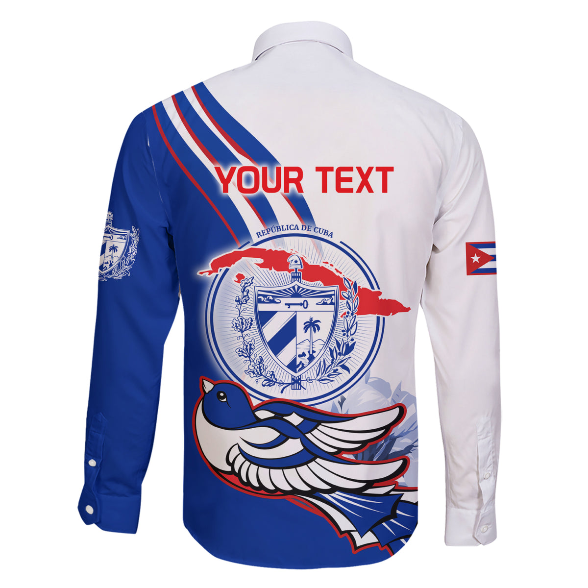 Cuba Triumph of the Revolution Personalized Family Matching Short Sleeve Bodycon Dress and Hawaiian Shirt Freedom And Liberty - Wonder Print Shop