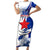 Cuba Triumph of the Revolution Personalized Family Matching Short Sleeve Bodycon Dress and Hawaiian Shirt Freedom And Liberty - Wonder Print Shop
