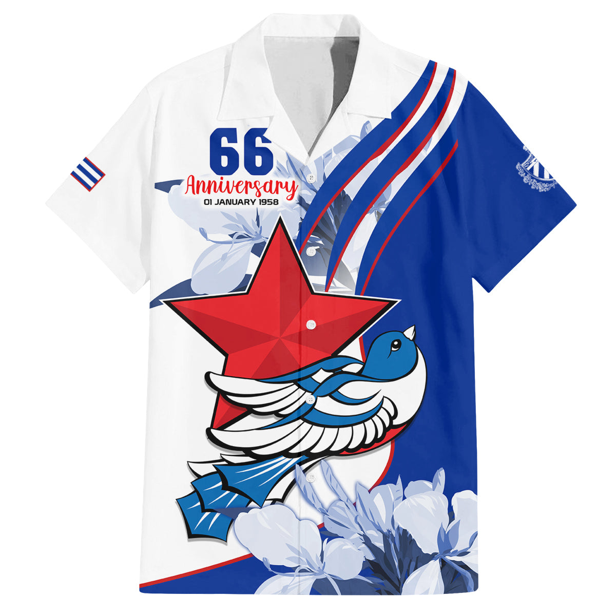 Cuba Triumph of the Revolution Personalized Family Matching Summer Maxi Dress and Hawaiian Shirt Freedom And Liberty - Wonder Print Shop