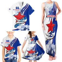 Cuba Triumph of the Revolution Personalized Family Matching Tank Maxi Dress and Hawaiian Shirt Freedom And Liberty - Wonder Print Shop