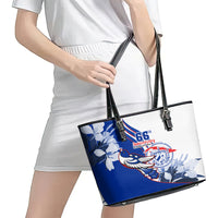 Cuba Triumph of the Revolution Personalized Leather Tote Bag Freedom And Liberty - Wonder Print Shop