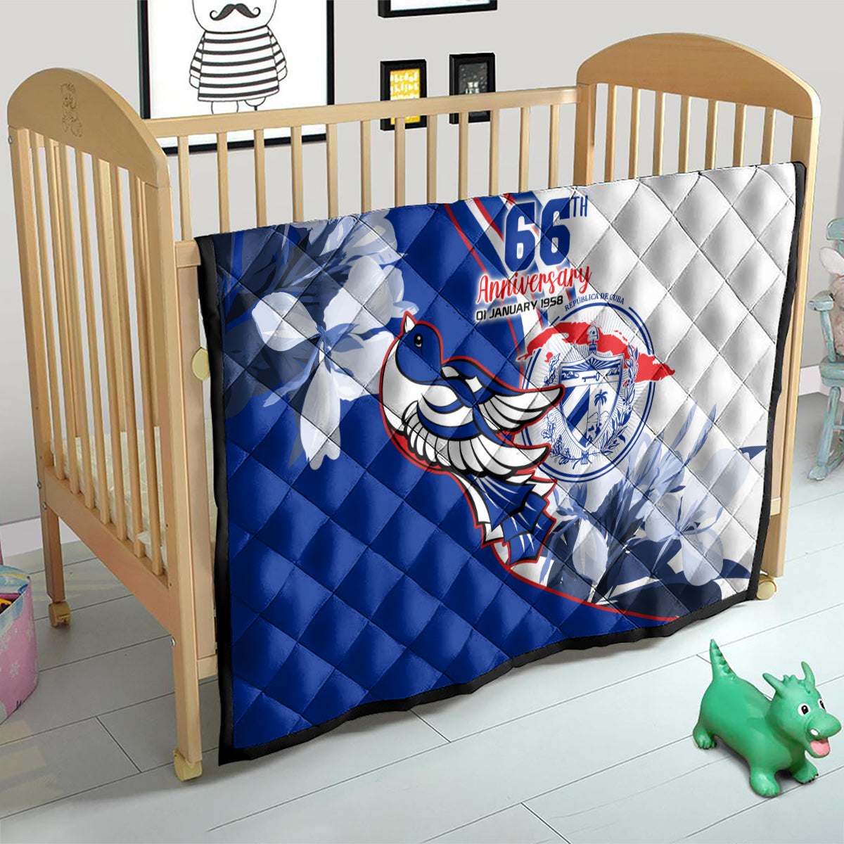 Cuba Triumph of the Revolution Personalized Quilt Freedom And Liberty - Wonder Print Shop