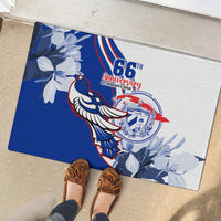 Cuba Triumph of the Revolution Personalized Rubber Doormat Freedom And Liberty - Wonder Print Shop