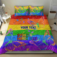 Sydney Mardi Gras Personalized Bedding Set Pride Rainbow Glitter Colorful Style LT9 - Wonder Print Shop