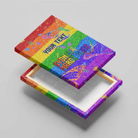 Sydney Mardi Gras Personalized Canvas Wall Art Pride Rainbow Glitter Colorful Style LT9 - Wonder Print Shop