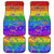 Sydney Mardi Gras Personalized Car Mats Pride Rainbow Glitter Colorful Style LT9 - Wonder Print Shop