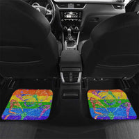Sydney Mardi Gras Personalized Car Mats Pride Rainbow Glitter Colorful Style LT9 - Wonder Print Shop